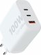 Ładowarka Xtorm Ładowarka cienna Ultra GaN2 100W 2xUSB-C PD,1xUSB-A QC 3.0 Biała 1