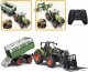 OEM TRAKTOR ZDALNIE STEROWANY PRZYCZEPA ZGRABIARKA 4w1 (3601) 2