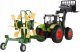 OEM TRAKTOR ZDALNIE STEROWANY PRZYCZEPA ZGRABIARKA 4w1 (3601) 6
