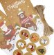 Kalendarz adwentowy Craft with Fun CFBN343 Zestaw kreatywny DIY 4