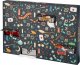 Kalendarz adwentowy Soxo Zestaw 12 x Skarpetki damskie Harry Potter r. 35-40 16