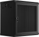 Szafa Lanberg Szafa wiszšca 19 cali 12U 600x450 drzwi perforowane (flat pack) czarna 1