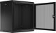 Szafa Lanberg Szafa wiszšca 19 cali 12U 600x450 drzwi perforowane (flat pack) czarna 2