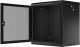 Szafa Lanberg Szafa wiszšca 19 cali 12U 600x450 drzwi perforowane (flat pack) czarna 4
