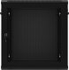 Szafa Lanberg Szafa wiszšca 19 cali 12U 600x450 drzwi perforowane (flat pack) czarna 8