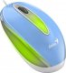 Mysz Genius Genius Mysz DX-Mini, 1000DPI, optyczna, 3kl., przewodowa USB, niebieska, klasyczna, podświetlenie RGB 1