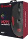 Mysz Marvo Marvo Mysz M291, 6400DPI, optyczna, 6kl., przewodowa USB, czarna, do gry, podświetlona 7