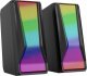 Głośniki komputerowe Marvo Marvo głośniki SG-274, 2.0, 6W, czarne, regulacja głośności, 150Hz-20kHz, RGB 3
