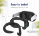 Vortex Virtual Reality Silikonowa ochronka na twarz do Meta Quest 3 | Czarna 2