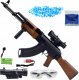 Skleplolki KARABIN AUTOMAT NA KULKI ŻELOWE PISTOLET DUŻY AK47 2