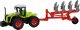 Skleplolki TRAKTOR CIĄGNIK NAPĘD PŁUG ZESTAW FARMER MASZYNA 2