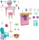 Mattel Barbie Mebelek + dekoracje, Szykowanie się przy toaletce (HJV32) 1