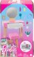 Mattel Barbie Mebelek + dekoracje, Szykowanie się przy toaletce (HJV32) 1