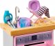 Mattel Barbie Meble kuchenne + akcesoria (HJV34) 4