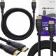 Kabel Qoltec HDMI - HDMI 5m czarny (50353) 5