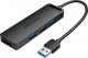 HUB USB Vention Hub USB 3.0 z 4 portami i zasilaczem CHLBD 0,5m czarny 1