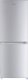 Lodówka Candy Candy CCG1L314ES Refrigerator, E, Free standing, Combi, Height 144 cm, Fridge net 109 L, Freezer net 48 L, Silver Candy 1