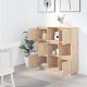 vidaXL Szafka, 110,5x35x117 cm, lite drewno sosnowe 5