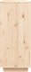 vidaXL Szafka, 110,5x35x80 cm, lite drewno sosnowe 7