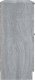 vidaXL Szafka, szary dąb sonoma, 30x30x70 cm, materiał drewnopochodny 7