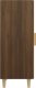 vidaXL Szafka, brązowy dąb, 34,5x34x90 cm, materiał drewnopochodny 8