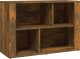 vidaXL Szafka, przydymiony dąb, 80x30x54 cm, materiał drewnopochodny 2