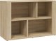 vidaXL Szafka, dąb sonoma, 80x30x54 cm, materiał drewnopochodny 2
