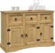 vidaXL Szafka Corona, 115x43x79,5 cm, lite drewno sosny meksykańskiej 3