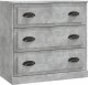 vidaXL Szafka, szarość betonu, 70x35,5x67,5cm, materiał drewnopochodny 2
