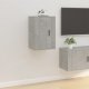 vidaXL Wiszące szafki TV, 2 szt., szarość betonu, 40x34,5x60 cm 3