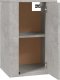 vidaXL Wiszące szafki TV, 2 szt., szarość betonu, 40x34,5x60 cm 7