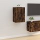 vidaXL Wiszące szafki TV, 2 szt., przydymiony dąb, 40x34,5x60 cm 4