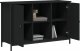 vidaXL Szafka pod TV, czarna, 100x35x65 cm 4