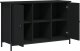vidaXL Szafka pod TV, czarna, 100x35x65 cm 6