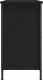 vidaXL Szafka pod TV, czarna, 100x35x65 cm 7