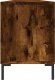 vidaXL Szafka pod TV, przydymiony dąb, 150x30x44,5 cm 7