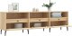 vidaXL Szafka pod TV, dąb sonoma, 150x30x44,5 cm 4