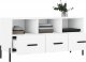vidaXL Szafka pod TV, biała, 102x36x50 cm 4