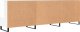 vidaXL Szafka pod TV, wysoki połysk, biała, 150x30x50 cm 8