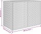 Szafa ogrodowa vidaXL Szafka ogrodowa, czarna, 100x55,5x80 cm, rattan PE 8