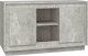 vidaXL Szafka, szarość betonu, 102x35x60 cm, materiał drewnopochodny 2
