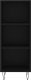 vidaXL Szafka, czarna, 34,5x32,5x90 cm 4