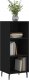 vidaXL Szafka, czarna, 34,5x32,5x90 cm, materiał drewnopochodny 3