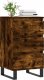 vidaXL Komoda, przydymiony dąb, 40x35x70 cm, materiał drewnopochodny 3