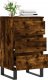 vidaXL Komoda, przydymiony dąb, 40x35x70 cm, materiał drewnopochodny 4