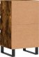 vidaXL Komoda, przydymiony dąb, 40x35x70 cm, materiał drewnopochodny 8