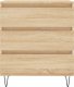 vidaXL Komoda, dąb sonoma, 60x35x70 cm 5