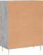 vidaXL Szafka, szarość betonu, 69,5x34x90 cm, materiał drewnopochodny 7