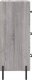 vidaXL Szafka, szary dąb sonoma, 34,5x34x90 cm 7