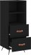 vidaXL Szafka, czarna, 34,5x34x90 cm 5